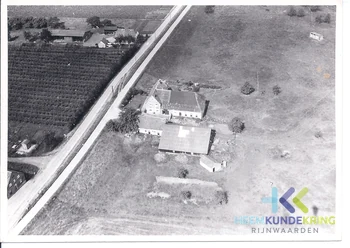 Aerdt Luchtfoto Boerderij Aan Weg Collectie T Henderiksen