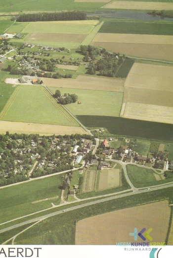 Aerdt Luchtfoto Dorpsrand En Akkers
