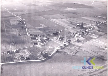 Aerdt Luchtfoto Gemeente Herwen En Aerdt 1954 Dorpsrand Collectie Gemeente Rijnwaarden