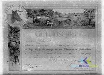 Getuigschrift J Terhaart 30-03-1917