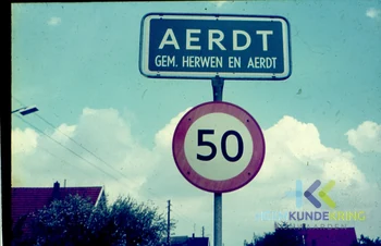 Naambord Aerdt Collectie HKR