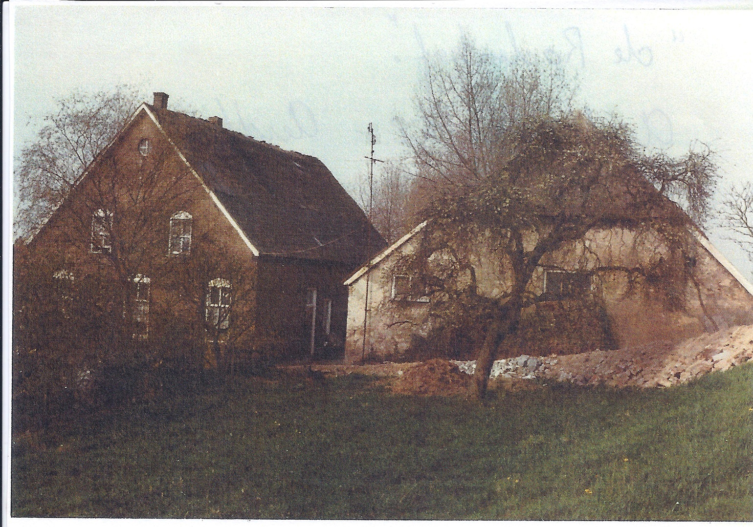 Aerdt De Rodenhof Aerdtsedijk 55 1983 Huis Links Gesloopt 1983 Schuur Rechts Gesloopt 1993 Collectie T Hendriksen 2