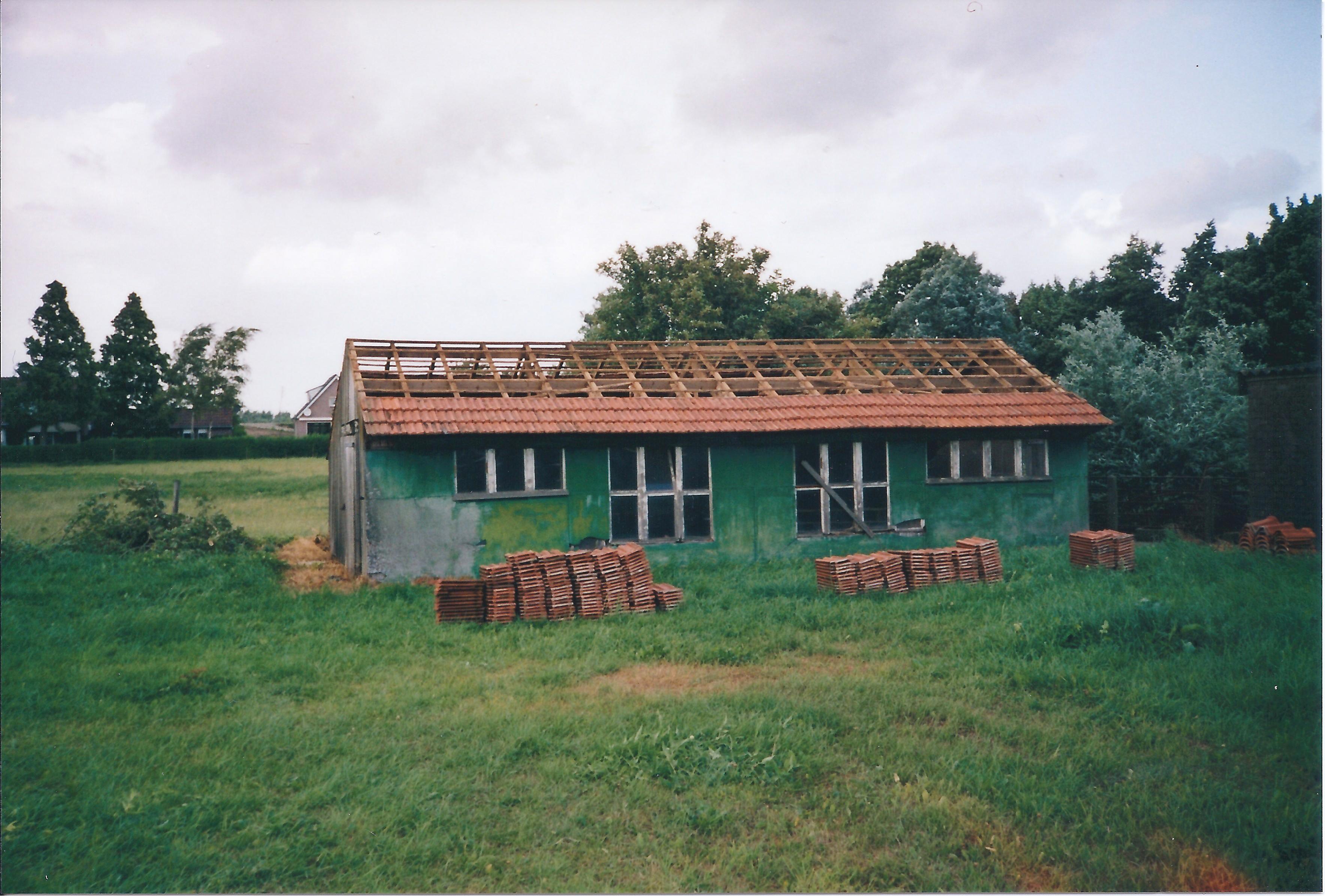 Aerdt Kippenhok Van W Hendriks Beuning Sestraat 8 Gesloopt Juli 2001 Collectie T Hendriksen