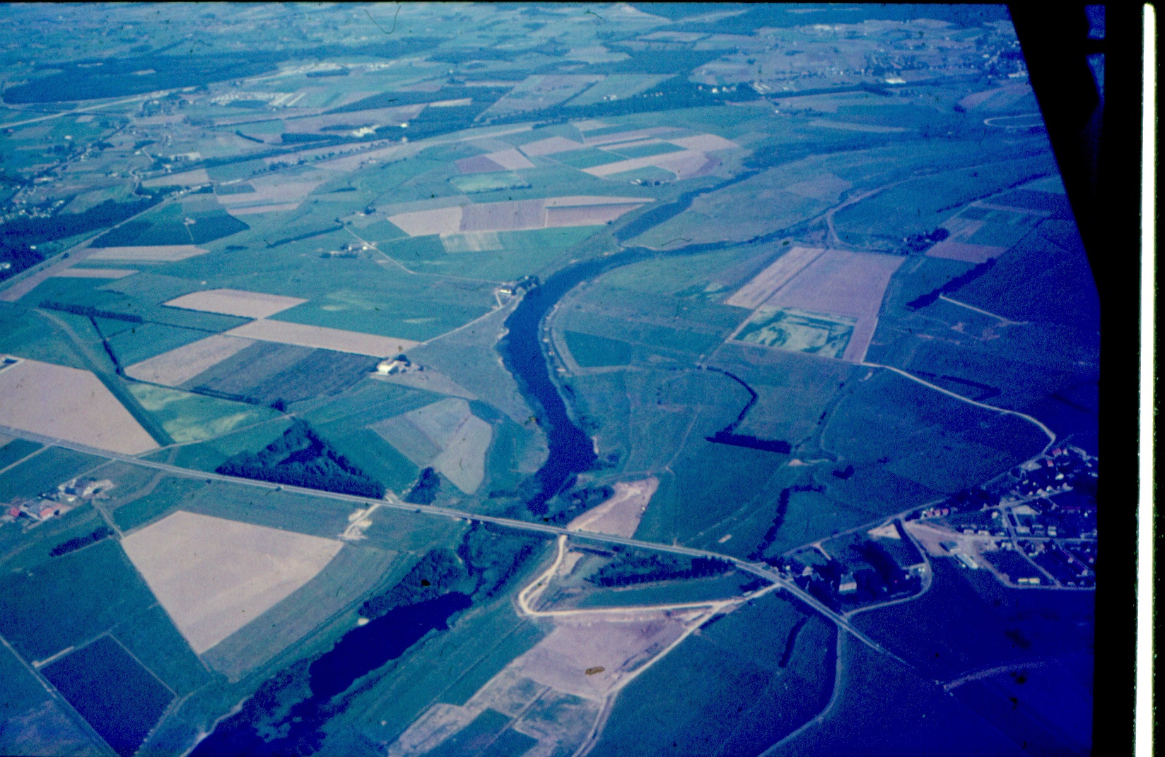 Aerdt Luchtfoto Burg Bruns Brug Collectie GB Janssen