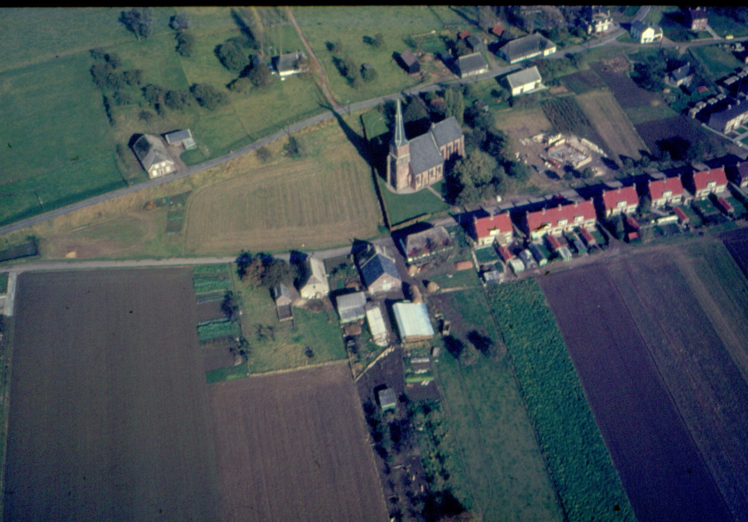 Aerdt Luchtfoto Kerk Collectie GB Janssen