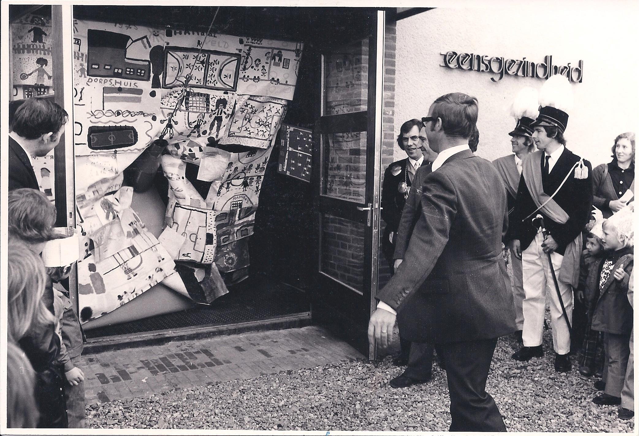 Aerdt Opening Dorpshuis 1975 Collectie T Hendriksen