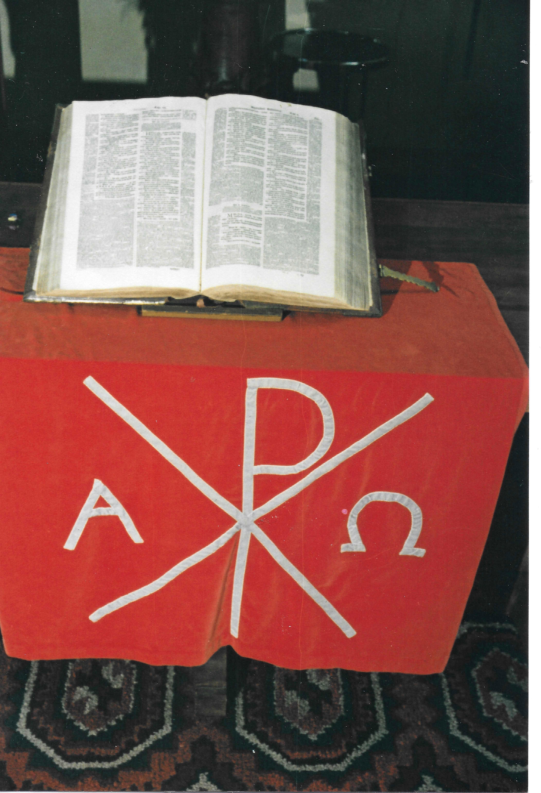 NH Kerk Aerdt Kansel 2 Juni 1989 Collectie HKR